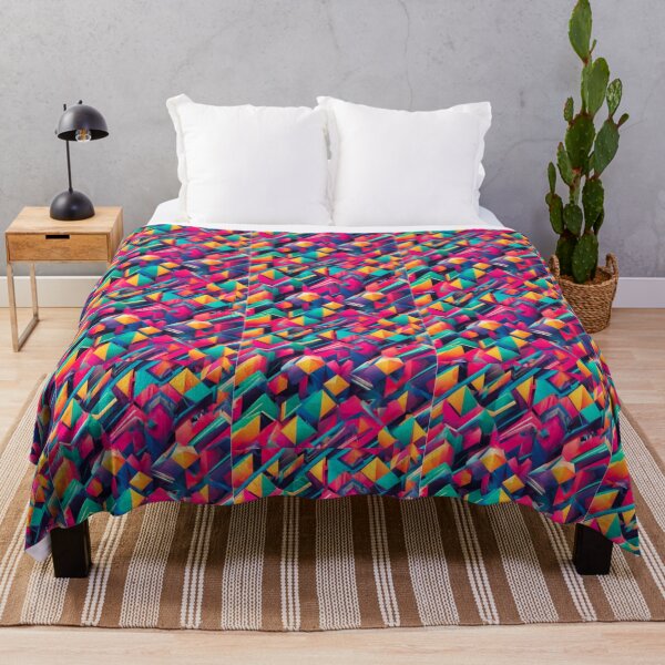 Item preview, Top geometric patterns one line new colorful strips striped art  designed and sold by Design Repo.