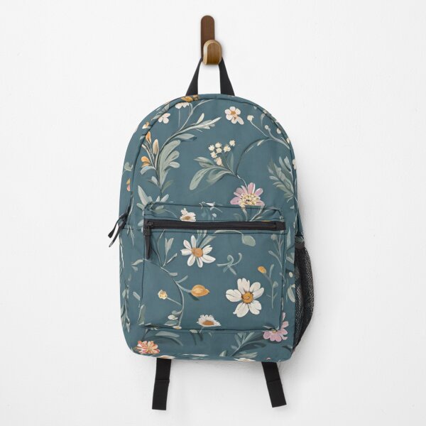 Item preview, Dusty Blue Floral designed and sold by BubbleGalaxy.
