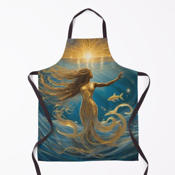Item preview, Water Spirit Dancing in the Ocean designed and sold by MarkLines.