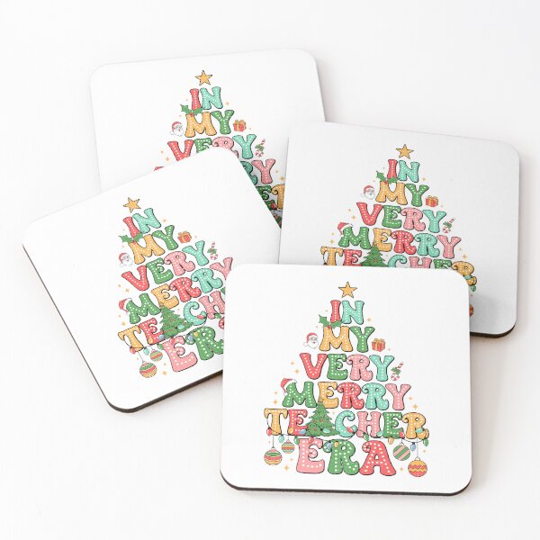 Item preview, In My Very Merry Teacher Era Christmas designed and sold by Ellisen Prints.