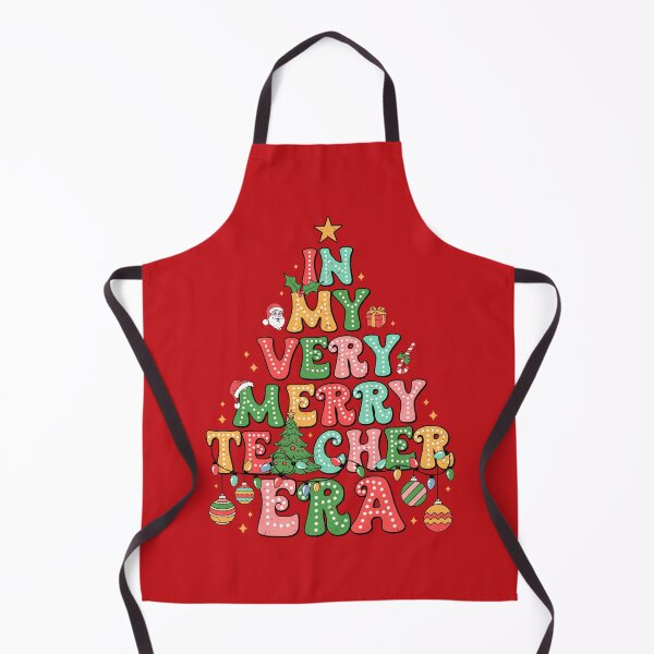 Item preview, In My Very Merry Teacher Era Christmas designed and sold by Ellisen Prints.