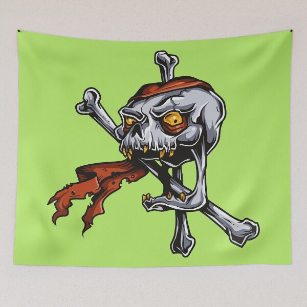 Item preview, pirate skull cross bones designed and sold by ak7sailor.