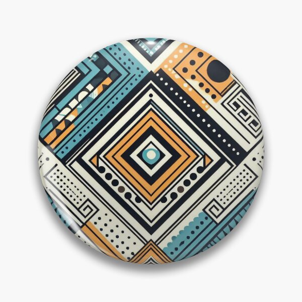 Item preview, Geometric Grid Pattern  designed and sold by SipandStan.