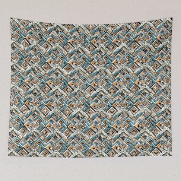 Item preview, Geometric Grid Pattern  designed and sold by SipandStan.