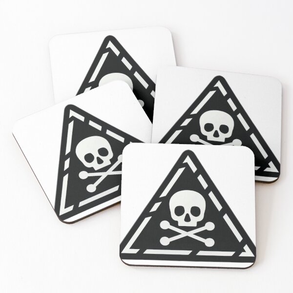 Item preview, Skull and Bones Warning Sign designed and sold by GeneralDaily.