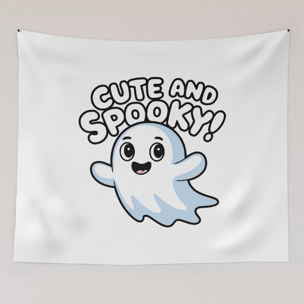 Item preview, Cute And Spooky! Kawaii Ghost designed and sold by PMCreative.
