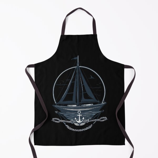 Item preview, Nautical Sailboat Motif Adventure designed and sold by LuminOrb.