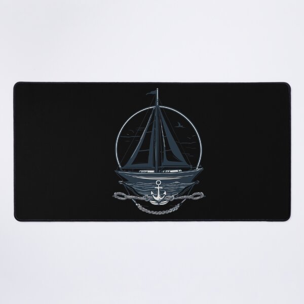 Item preview, Nautical Sailboat Motif Adventure designed and sold by LuminOrb.