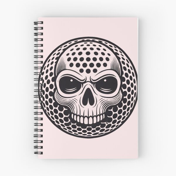 Item preview,  Golf Ball Halloween Skull Skeleton designed and sold by The Art of Kkatarynka.