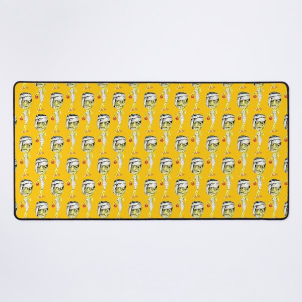 Item preview, Halloween Trick or Treater : Mummy Woman - Yellow Background designed and sold by Kelly  Gilleran.