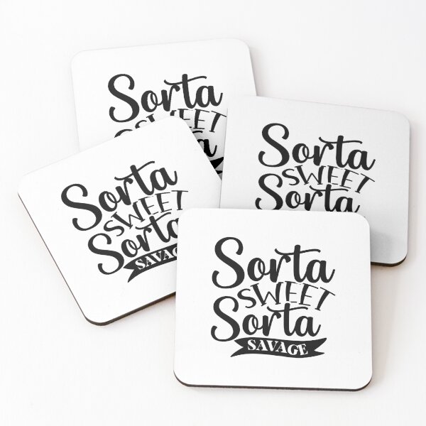 Item preview, Sorta sweet Sorta savage designed and sold by CleanDecor.