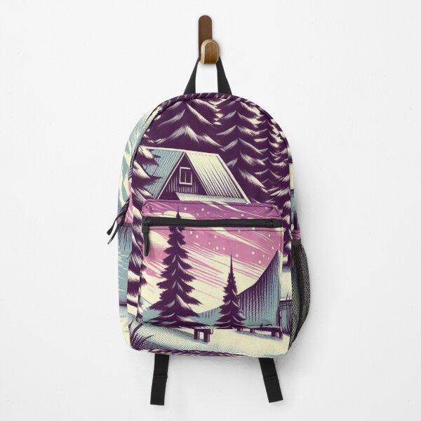 Item preview, Vintage Winter Cabin 3 designed and sold by harwoodkp.