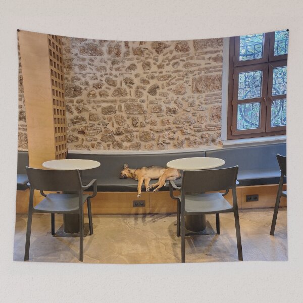 Item preview, THE COFFEE LOVER DOG PHOTO designed and sold by asudesign.