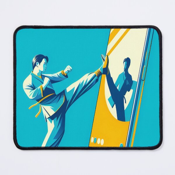 Item preview, Karateka going through a smartphone 27 designed and sold by P2Genies.