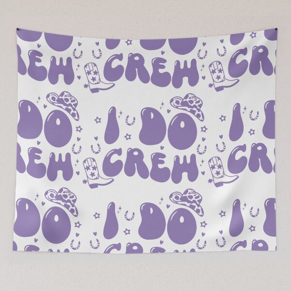 Item preview, Purple Cowgirl I Do Crew Rodeo Bachelorette  designed and sold by dottiedigitals.