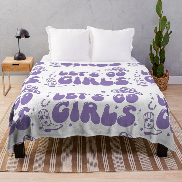 Item preview, Purple Cowgirl Let's Go Girls Rodeo Bachelorette designed and sold by dottiedigitals.