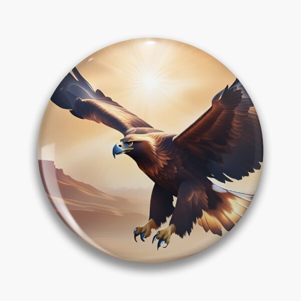 Item preview, Golden Eagle In The Desert designed and sold by Tibomessiaen.