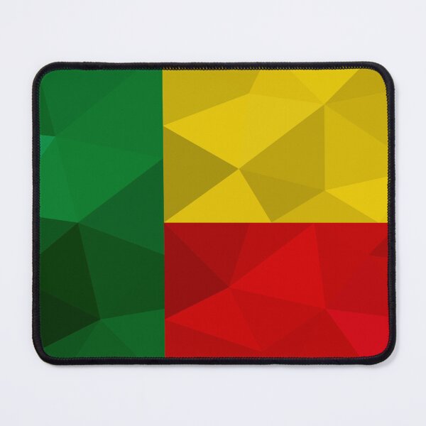 Item preview, Benin Flag Geometric Art – Bold and Vibrant Design designed and sold by OrangePoly.