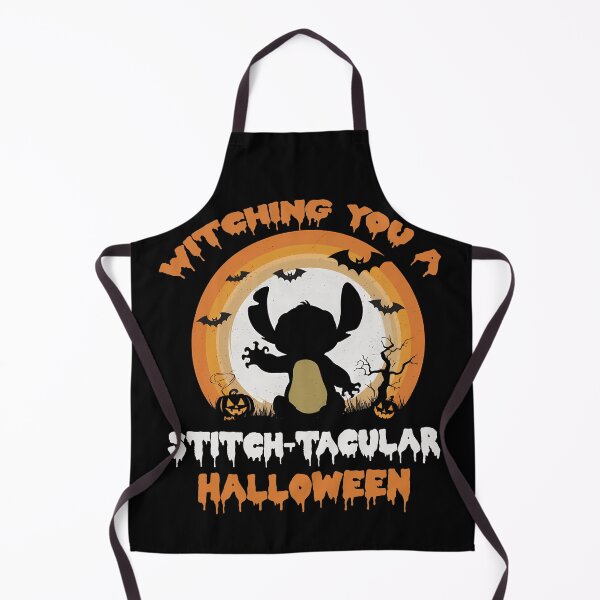 Item preview, Stitch Halloween - Witching You a Stitch-tacular Halloween - A funny Halloween design for Spooky Autumn Season designed and sold by TheInkyOwl-TIO.
