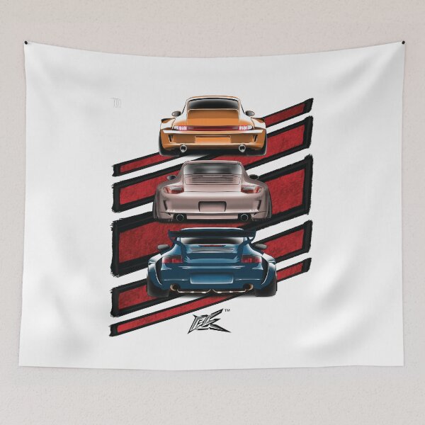 Item preview, 911 collection 996 997 993 rear  designed and sold by NaquashM.