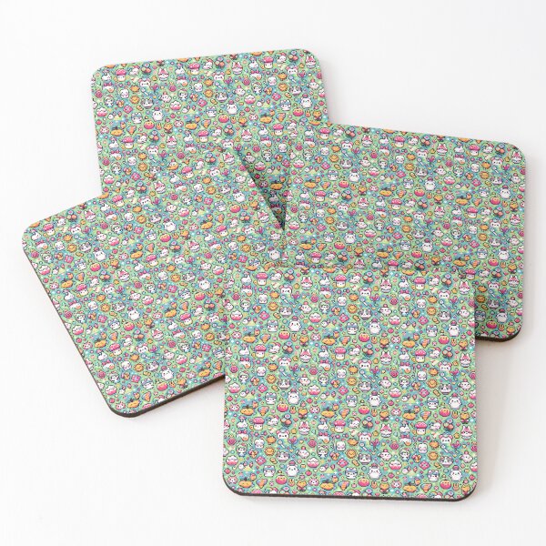 Item preview, Kawaii Animal Pattern - Cute and Whimsical designed and sold by SipandStan.