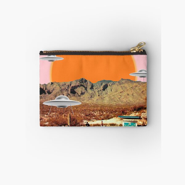 Item preview, They've arrived! UFOs landing in the desert designed and sold by MsGonzalez.