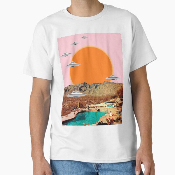 Item preview, They've arrived! UFOs landing in the desert designed and sold by MsGonzalez.
