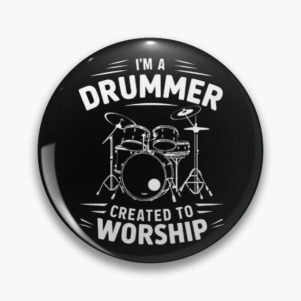 Item preview, I’m a Drummer Created to Worship Drum Kit Art designed and sold by love3617.