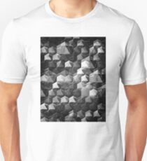 AS THE CURTAIN FALLS (MONOCHROME) Slim Fit T-Shirt