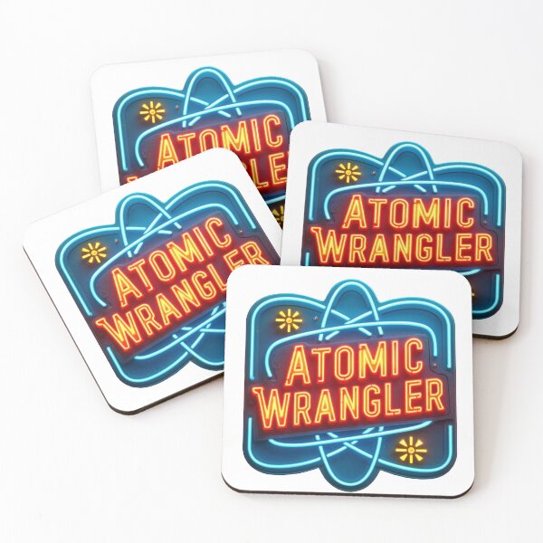 Item preview, Atomic Wrangler casino neon designed and sold by Rlyehinmate.