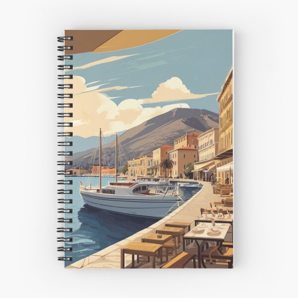 Item preview, 123 Nafplio Harbor, Greece Poster Design designed and sold by Alexis Art Collection.