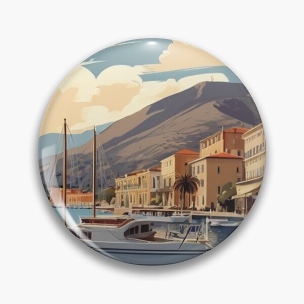 Item preview, 123 Nafplio Harbor, Greece Poster Design designed and sold by Alexis Art Collection.
