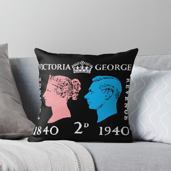 Item preview, Victoria and George Stamp designed and sold by ChalfontArt.