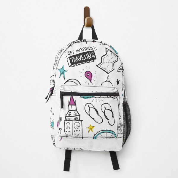 Item preview, World Landmarks and Travel Icons | Global Adventure designed and sold by TurtleDojo.