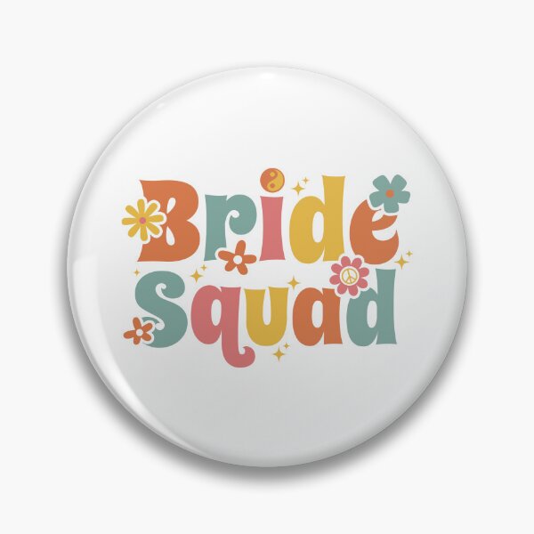 Item preview, Bride Squad - Groovy Hippy Bachelorette  designed and sold by dottiedigitals.
