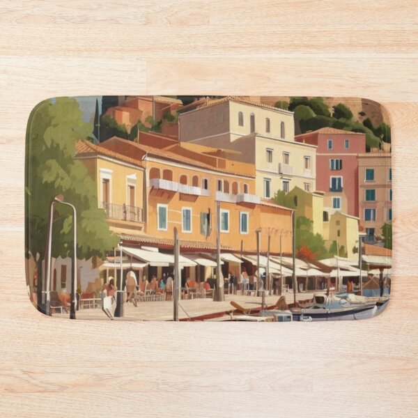Item preview, 124 Nafplio Harbor, Greece Poster Design designed and sold by Alexis Art Collection.