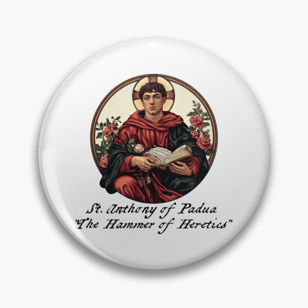 Item preview, Unleash the Power of St. Anthony: Fierce Defender with Unstoppable Spirit! designed and sold by Ignorant-Artist.