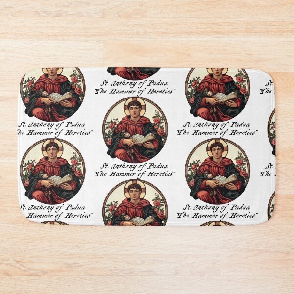 Item preview, Unleash the Power of St. Anthony: Fierce Defender with Unstoppable Spirit! designed and sold by Ignorant-Artist.