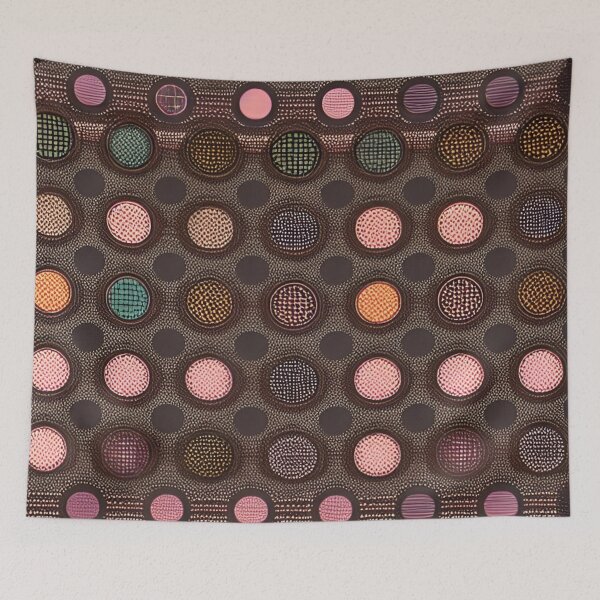 Item preview, Multicolored Texture Dots designed and sold by BubbleGalaxy.
