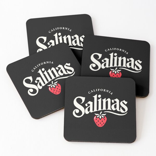 Item preview, SALINAS CALIFORNIA - Strawberry - Classic Old English Letters designed and sold by Darling DeDe.