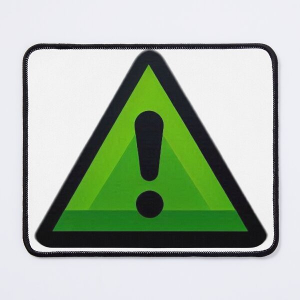 Item preview, Green Warning Sign designed and sold by GeneralDaily.