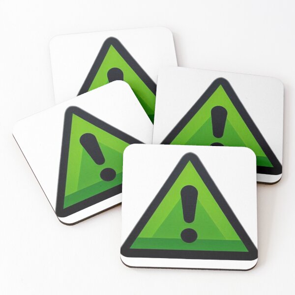 Item preview, Green Warning Sign designed and sold by GeneralDaily.