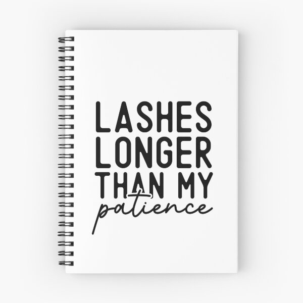 Item preview, Lashes longer than my patience designed and sold by CleanDecor.
