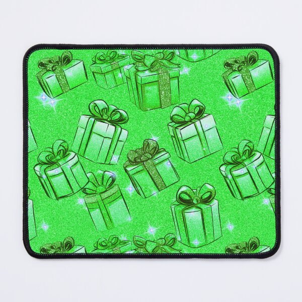 Item preview, Green Christmas Presents Pattern | Christmas Gifts | Matching Family Winter Outfit designed and sold by PinkGoddessLove.