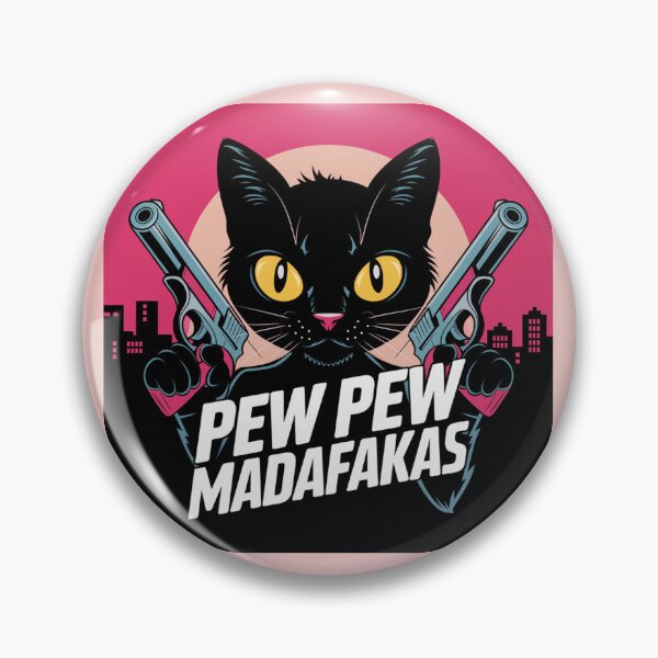 Item preview,   Crazy Pewpew Cat designed and sold by Coollzone.