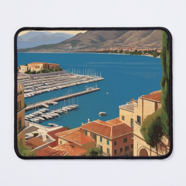 Item preview, 126 Nafplio Harbor, Greece Poster Design designed and sold by Alexis Art Collection.