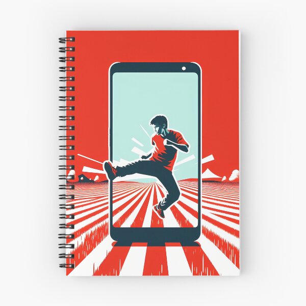 Item preview, Karateka going through a smartphone 29 designed and sold by P2Genies.