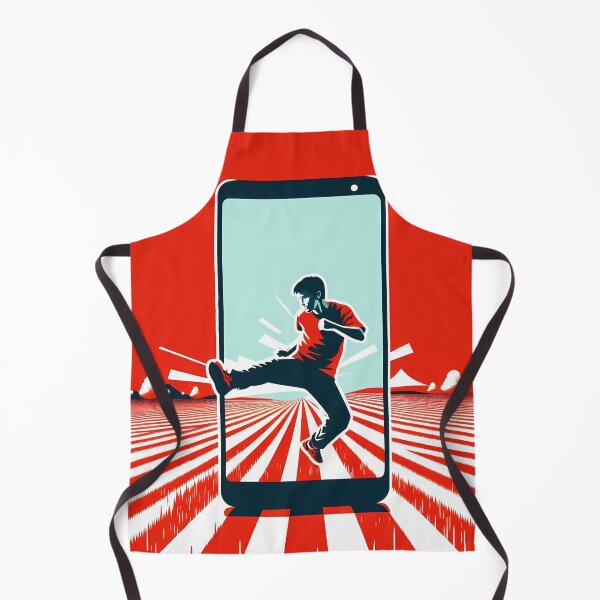 Item preview, Karateka going through a smartphone 29 designed and sold by P2Genies.