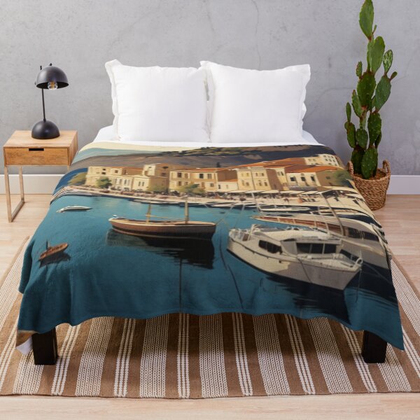 Item preview, 127 Nafplio Harbor, Greece Poster Design designed and sold by Alexis Art Collection.