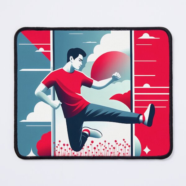 Item preview, Karateka going through a smartphone 30 designed and sold by P2Genies.